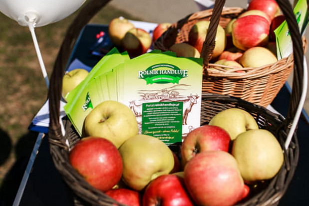 Rzeszów: Fundacja Rolnik Handluje rozdawała polskie jabłka