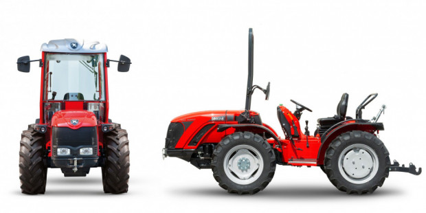 TRX 5800 w wersji z kabiną i bez fot. Antonio Carraro Antonio Carraro - jakie ciągniki do sadów i ogrodów?