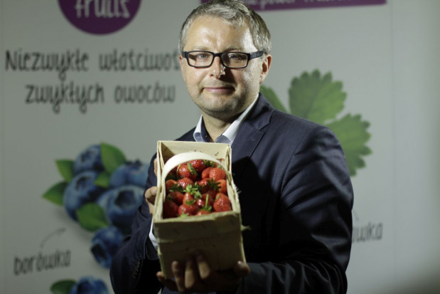 dr Janusz Andziak o starcie tegorocznego sezonu truskawkowego/ fot. PTWP Truskawki - przybywa tunelowych upraw