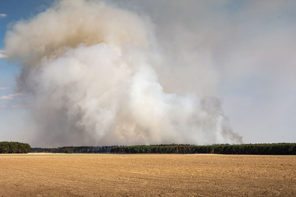 IBL: Wzrasta zagrożenie pożarowe; najgorzej na zachodzie i północy kraju