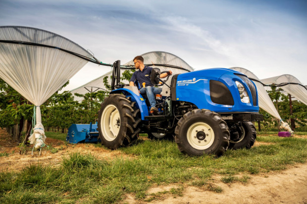 Nowy New Holland Boomer 40 Rops, fot. mat. prasowe New Holland Boomer Stage V – jeszcze mocniejszy kompakt