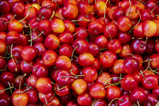 Jakie ceny czereśni w hurcie?/ fot. unsplash Większa podaż czereśni. Jak kształtują się ceny w hurcie?