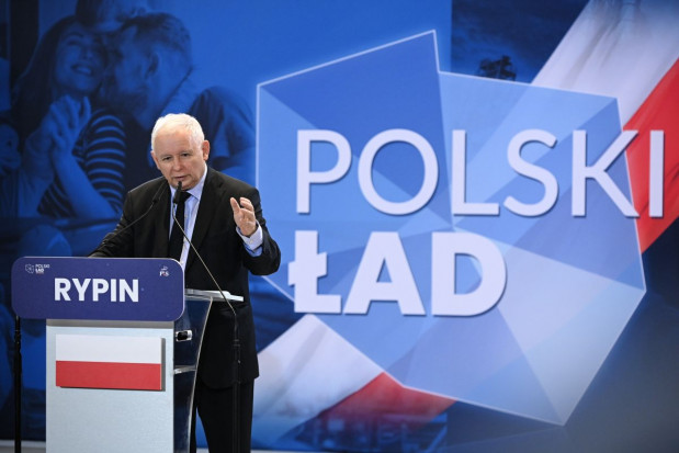 Prezes PiS, wicepremier Jarosław Kaczyński zaprezentował założenia programu "Polski Ład" PAP/Paweł Skraba Kaczyński: Niedługo przedstawimy Polski Ład dla wsi