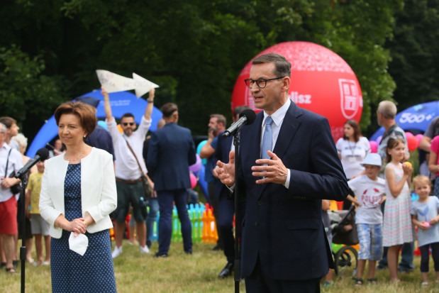Premier Morawiecki chce polskiej potęgi rolniczej; fot. PAP/Tomasz Wojtasik Morawiecki chce, aby polskie rolnictwo dominowało w Europie