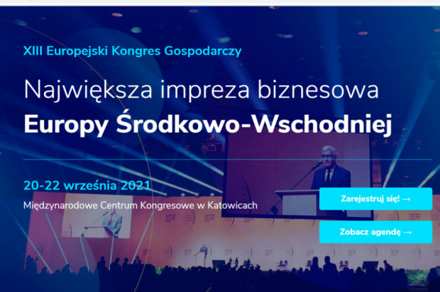 Poznaj pierwszych prelegentów Europejskiego Kongresu Gospodarczego! Europejski Kongres Gospodarczy 2021 - poznaj pierwszych prelegentów