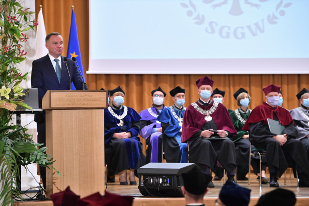 Prezydent na SGGW: dziękuję za wkład polskich uczelni w rozwój rolnictwa