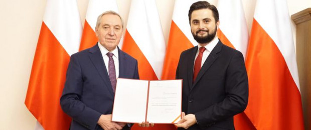 Norbert Jakub Kaczmarczyk został nowym wiceministrem rolnictwa i rozwoju wsi / fot. MRiRW Norbert Jakub Kaczmarczyk nowym wiceministrem rolnictwa i rozwoju wsi