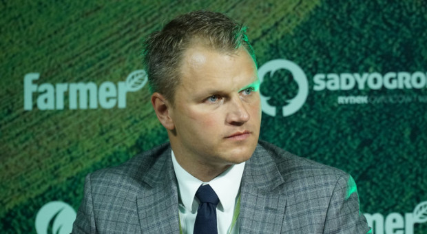 Wojciech Babski, prezes Ciech Sarzyna, wskazuje, że globalne łańcuchy dostaw są bardzo kruche. fot. PTWP Ciech Sarzyna: Globalne łańcuchy dostaw śor są bardzo kruche