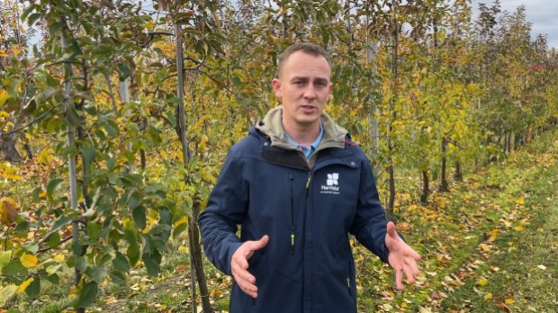Mateusz Nowacki, z firmy AgroFresh o problemach z jakością jabłek w sezonie przechowalniczym Parch przechowalniczy, szara pleśń. Czym nas zaskoczy sezon 2021/22? (video)