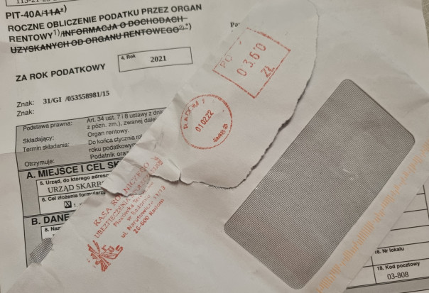 Kasa Rolniczego Ubezpieczenia Społecznego rozpoczęła wysyłanie deklaracji podatkowych PIT/fot. shutterstock.com KRUS rozpoczął wysyłkę deklaracji podatkowych za 2021 r.