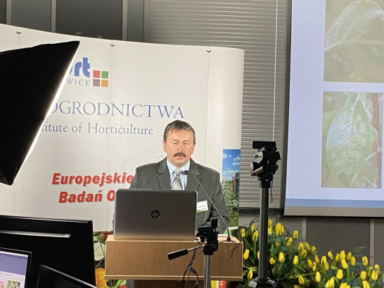 dr Sylwester Masny z Instytutu Ogrodnictwa- PIB Skuteczna ochrona roślin w obliczu Zielonego Ładu