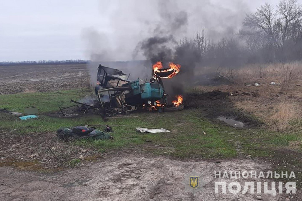 Ukraiński rolnik najechał na minę przeciwpancerną. Poniósł śmierć
