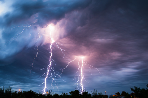 We wtorek po południu na północnym wschodzie mogą pojawić się burze. / fot. shutterstock Pogoda: Po południu możliwe burze