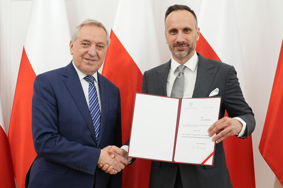 Janusz Kowalski nowym wiceministrem rolnictwa/ fot. mrirw Janusz Kowalski został nowym wiceministrem rolnictwa