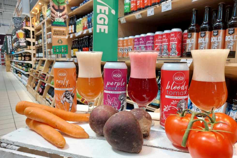 Piwo z warzyw trafia do polskich sklepów