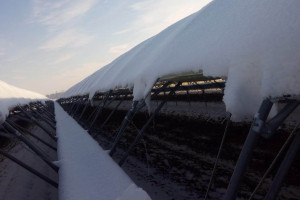 Śnieg zagraża konstrukcji tuneli. To dodatkowe koszty dla producentów