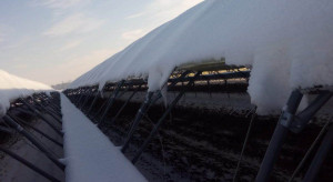 Śnieg zagraża konstrukcji tuneli. To dodatkowe koszty dla producentów