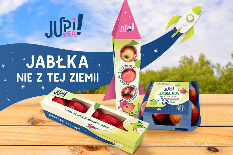Chcemy pod marką Jupiter sprzedawać nie tylko jabłka ale również inne produkty - mówi Martyna Janoszczyk z firmy Prima Group. / fot. materiały prasowe Nowa marka jabłek na rynku. Można je kupić tylko w jednej sieci