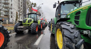 Z powodu protestu rolników zablokowana dk 11 na odcinku Podgaje – Jastrowie