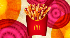 Francuski McDonald's tymczasowo wprowadza frytki z marchewek i buraków