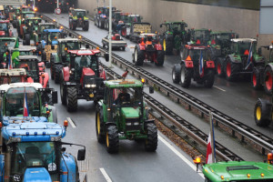 Protest rolników: Domagają się równego traktowania polskich rolników i zagranicznych