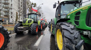 Protest rolników w Szczecinie. Rozbito tzw. Zielone Miasteczko