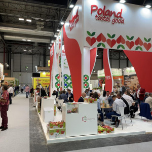 Targi Fruit Attraction 2023. Polskie stoisko odwiedziła ambasador RP w Hiszpanii